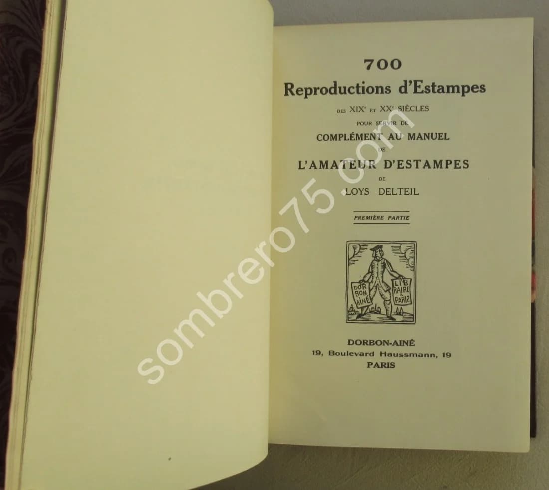 Manuel de L'Amateur d'Estampes du XIXe et du XXe Siècle. 2 + 2 Tomes. Ex Num - Image 7