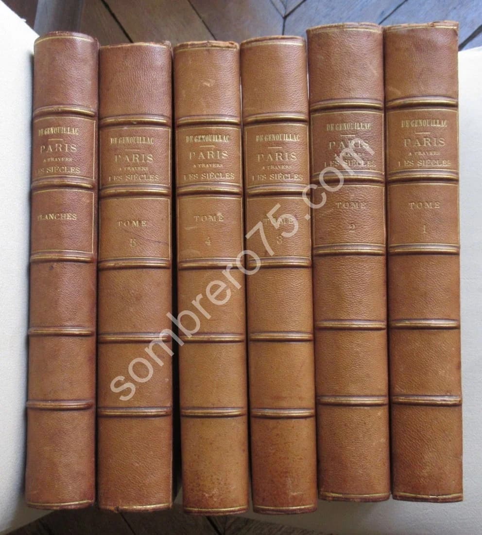 Paris à travers les Siècles. Histoire Nationale de Paris et des Parisiens. 1892