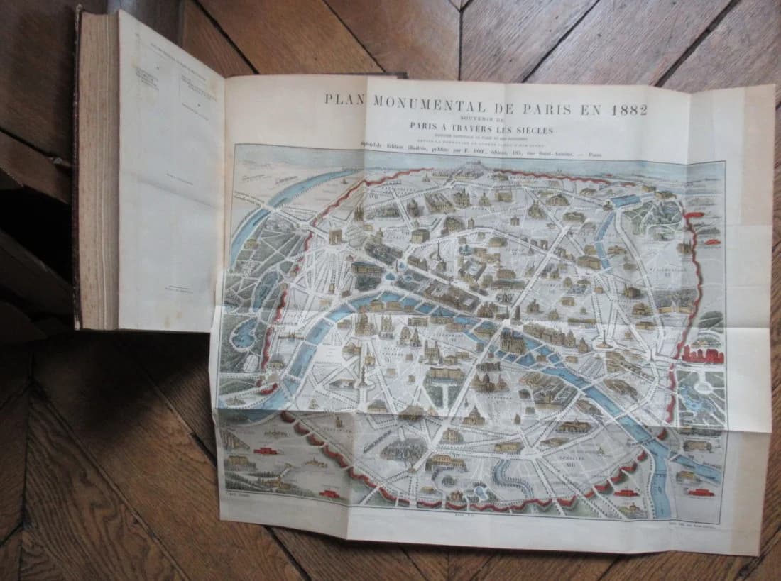 Paris à travers les Siècles. Histoire Nationale de Paris et des Parisiens. 1892 - Image 8