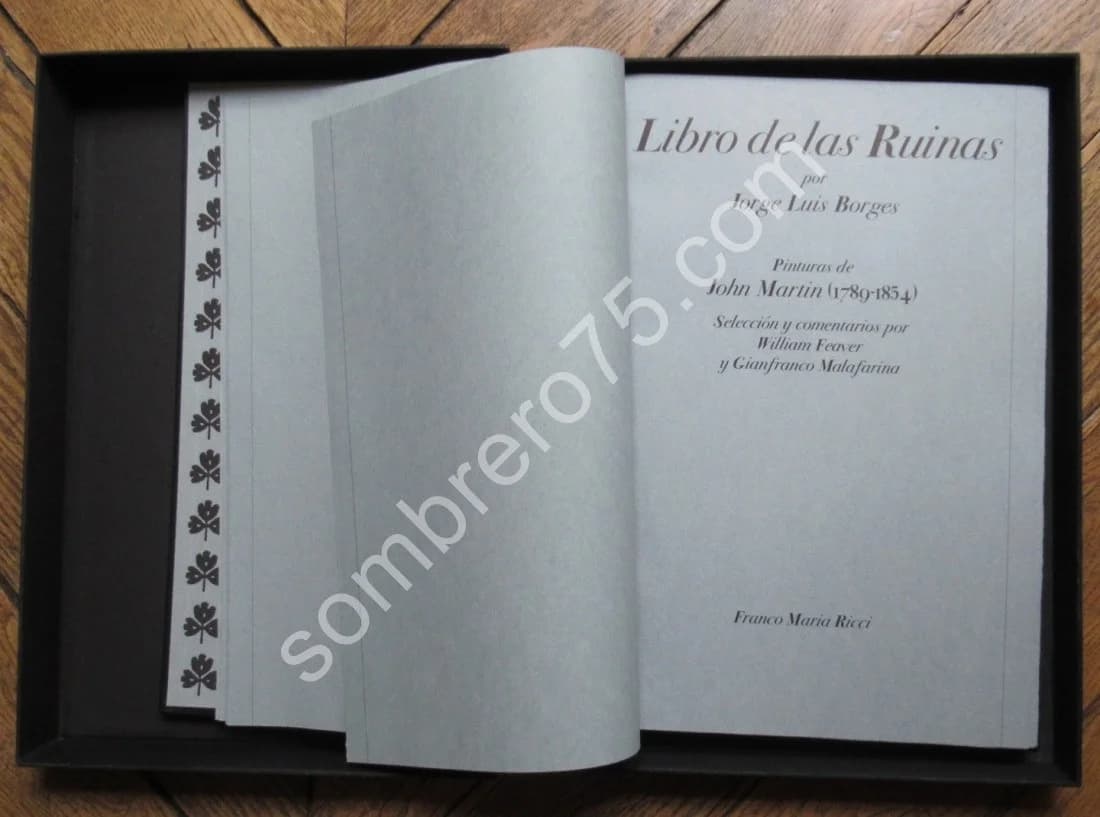 Libro de Las Ruinas. Jorge Luis Borges - Image 3