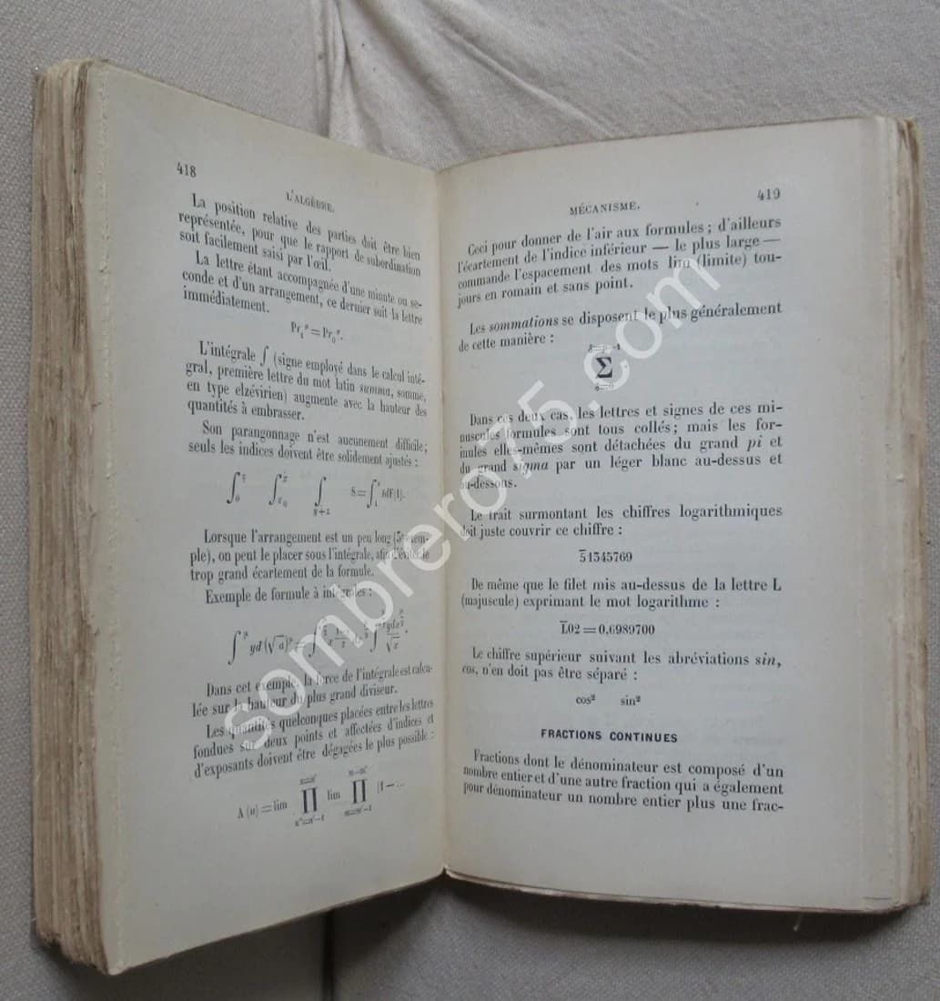 Typographie Encyclopédie Roret 1897 - Image 5