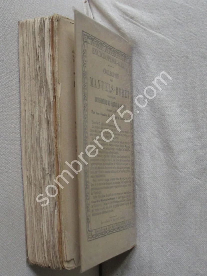 Typographie Encyclopédie Roret 1897 - Image 8