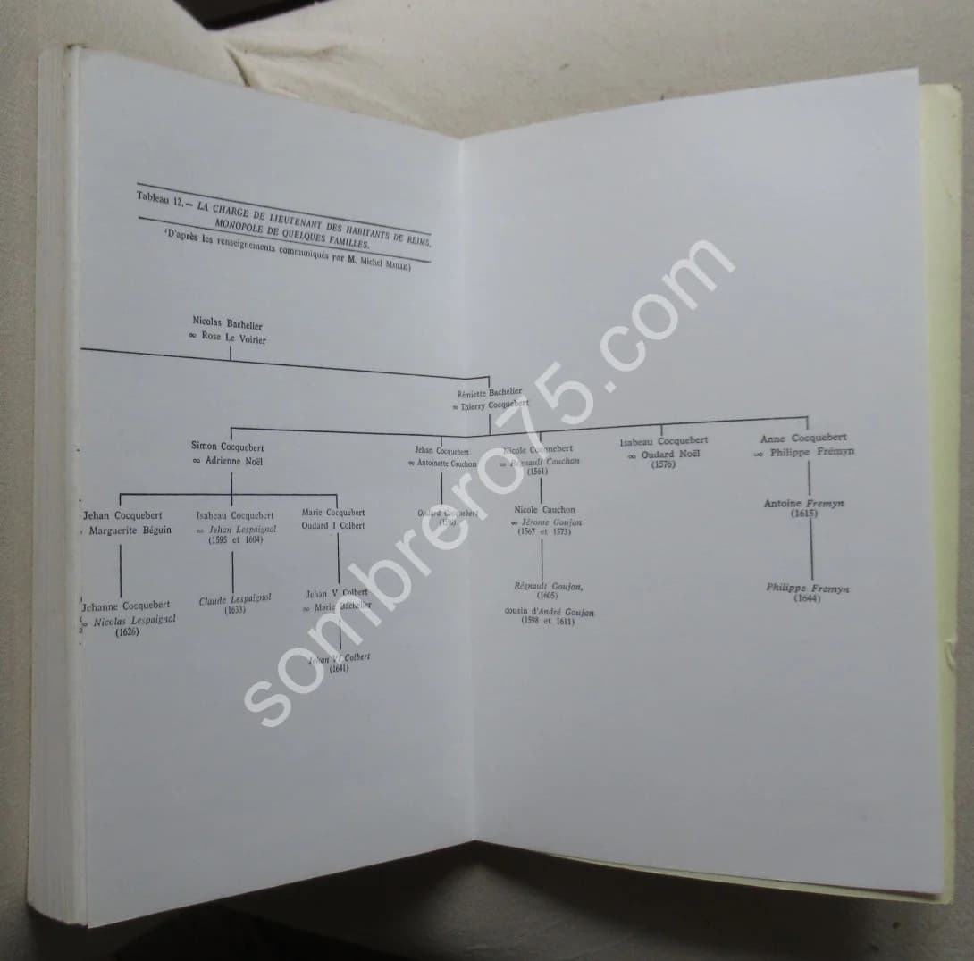 Les Colbert avant Colbert. J L Bourgeon - Image 7