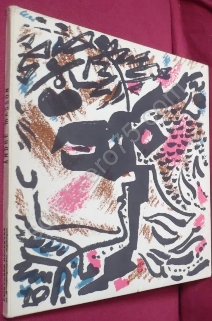 André Masson Peintures Récentes et Autobiographie Mythique. Leiris. Litho - Image 2