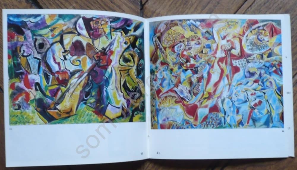 André Masson Peintures Récentes et Autobiographie Mythique. Leiris. Litho - Image 3