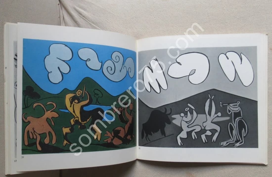 Picasso 45 gravures sur linoléum 1958-1960. Galerie Leiris - Image 4