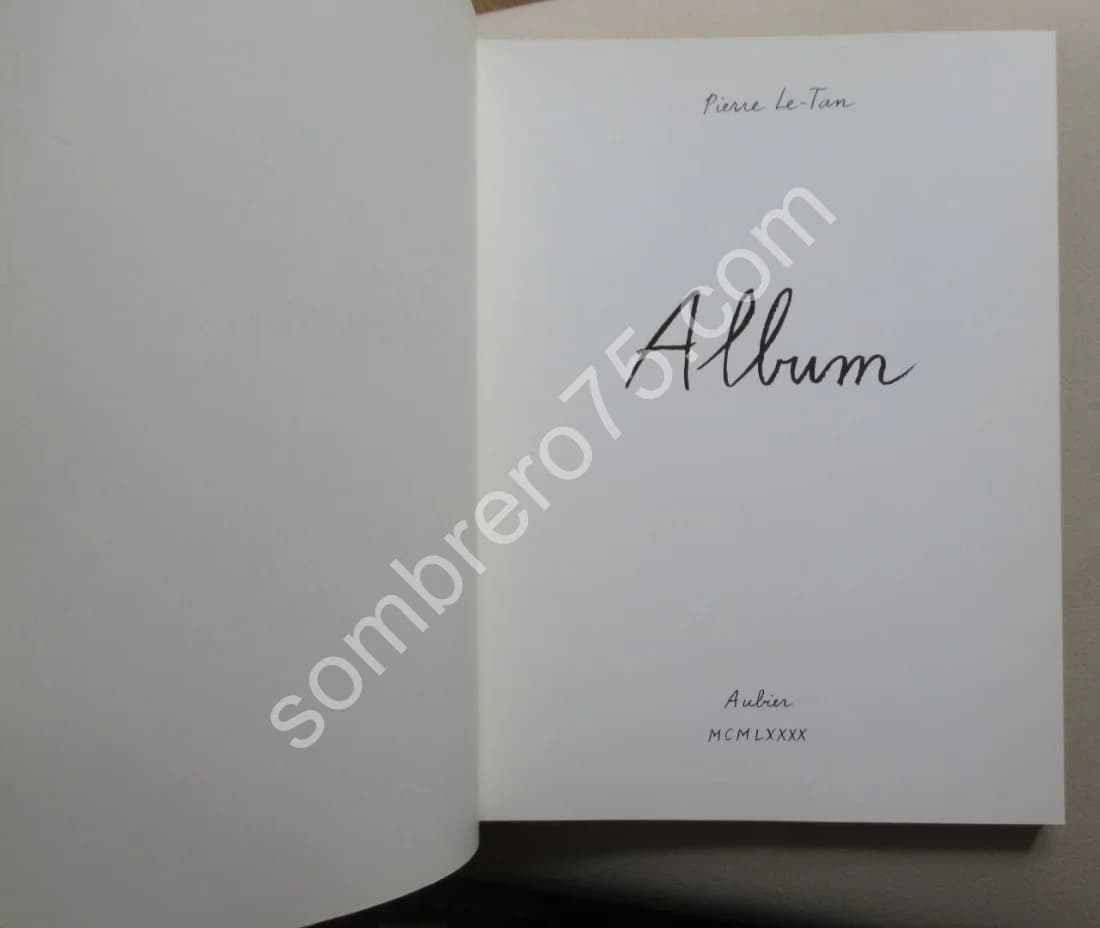 Album. Pierre LE-TAN - Image 2