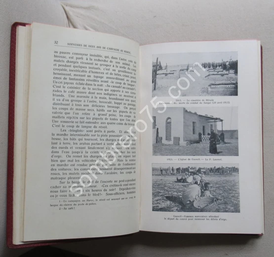 Vers Taza. Souvenirs de deux ans de campagne au Maroc 1913-1914. Capitaine Caussin - Image 6