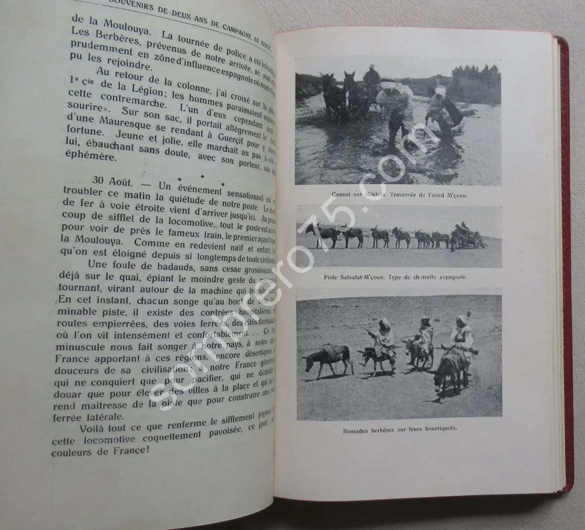 Vers Taza. Souvenirs de deux ans de campagne au Maroc 1913-1914. Capitaine Caussin - Image 7
