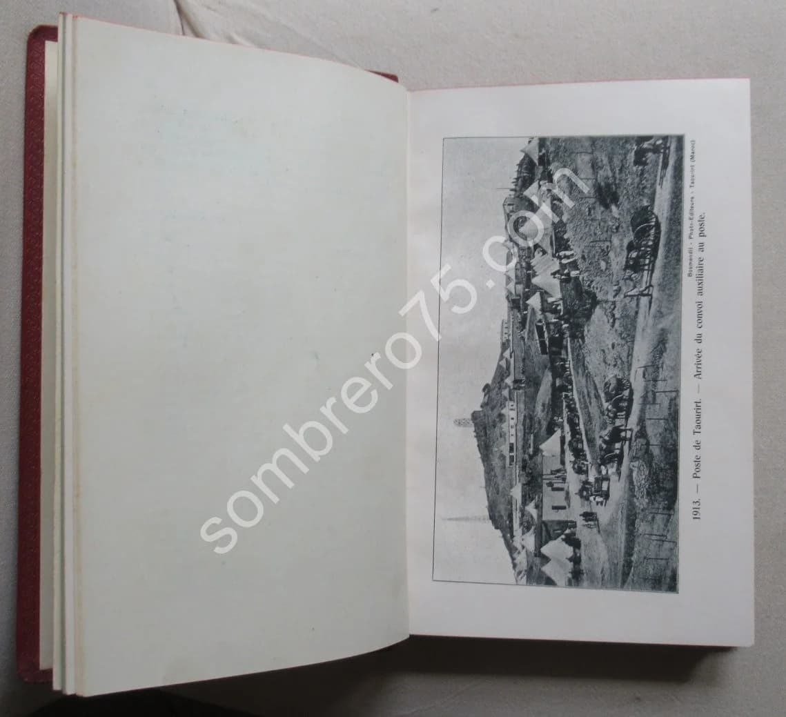 Vers Taza. Souvenirs de deux ans de campagne au Maroc 1913-1914. Capitaine Caussin - Image 8