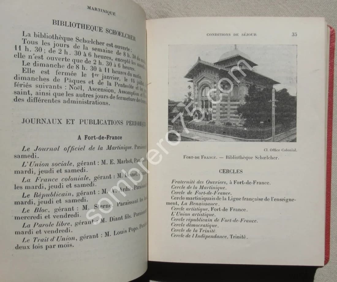 La Martinique - La Guadeloupe. Guide du Touriste aux Antilles Françaises. 1913 - Image 9