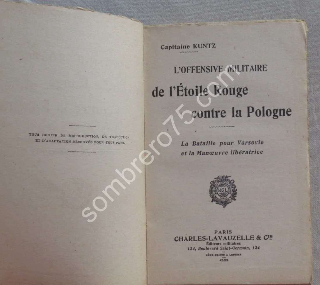 L'Offensive Militaire de l'Etoile Rouge contre la Pologne. Ch KUNTZ - Image 3