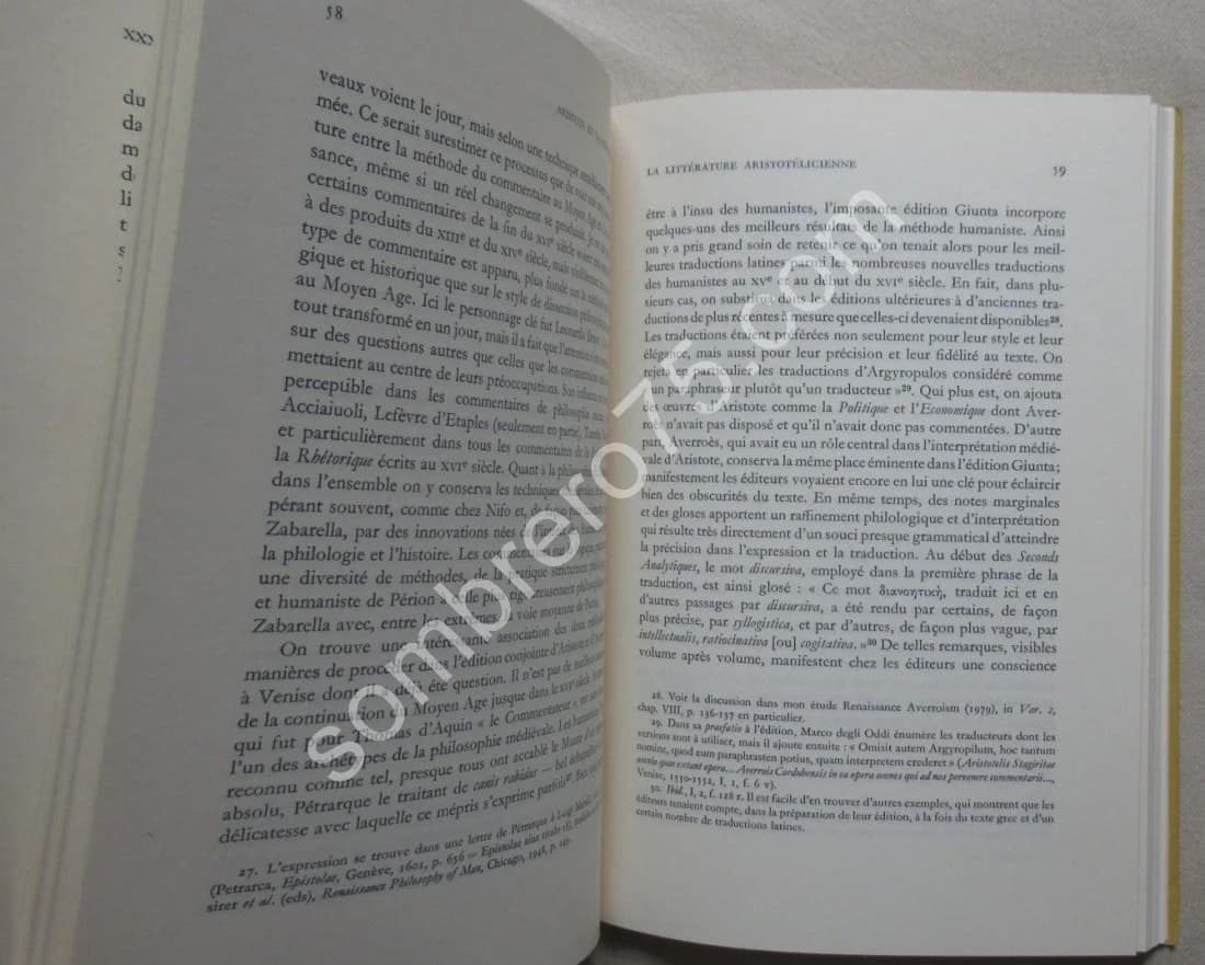 Aristote et la Renaissance. Charles B SCHMITT - Image 4