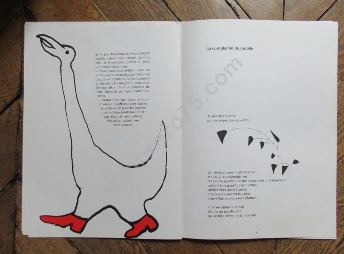 Derrière Le Miroir Calder N°221.. Lithographies Originales - Image 8