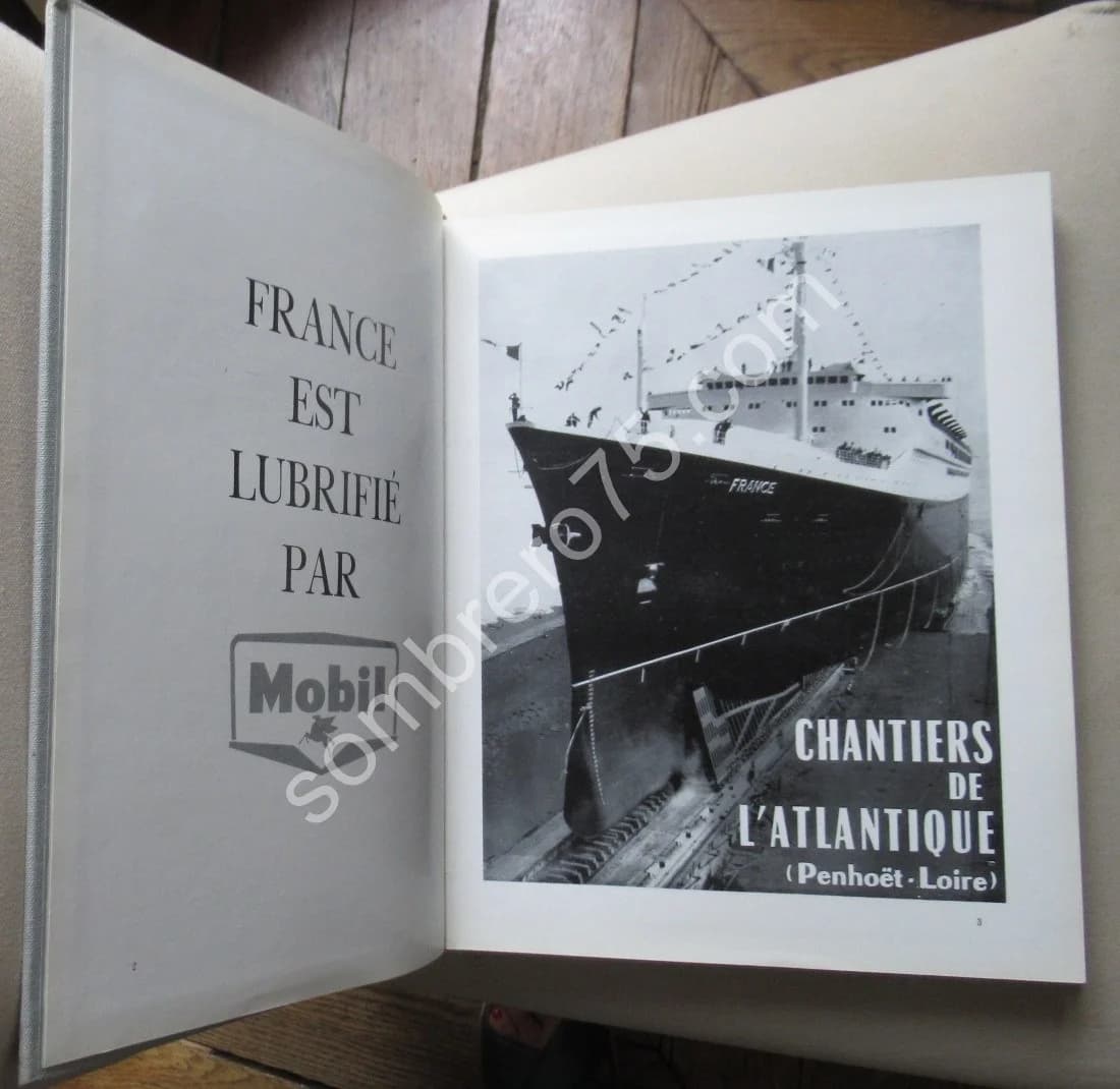 Le Paquebot France. Journal de la Marine Marchande. 1962 - Image 6