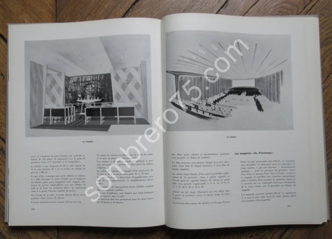 Le Paquebot France. Journal de la Marine Marchande. 1962 - Image 9