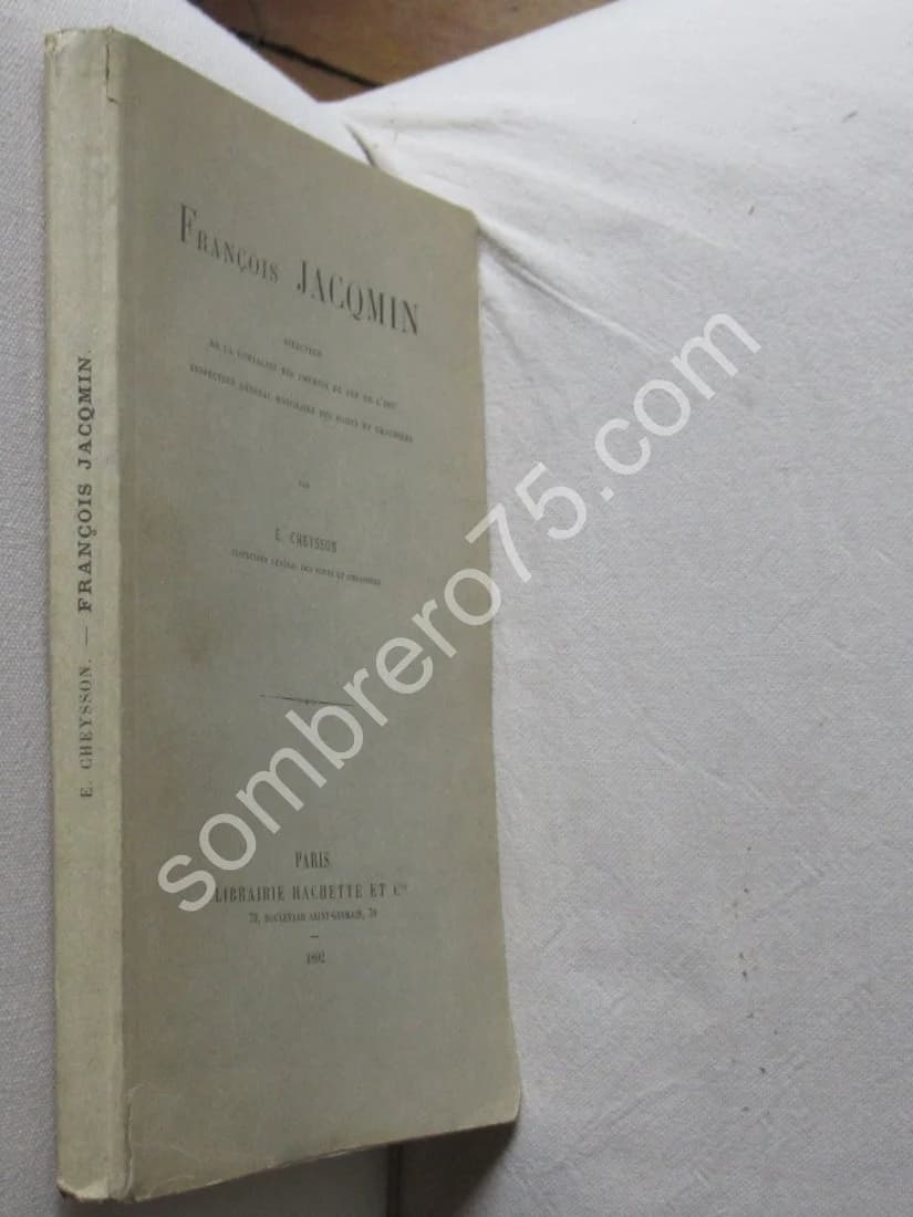 François JACQMIN. Directeur Compagnie des Chemins de Fer de l'Est - Image 2