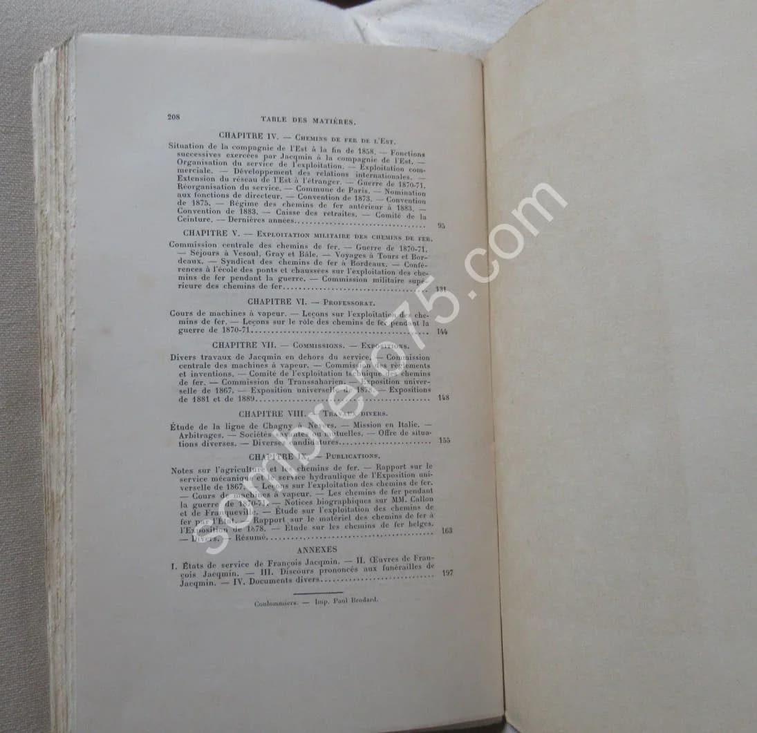 François JACQMIN. Directeur Compagnie des Chemins de Fer de l'Est - Image 6