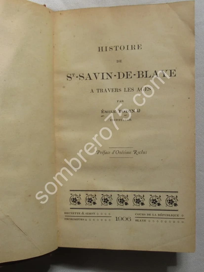 Histoire de Saint Savin de Blaye à travers les âges - Image 5