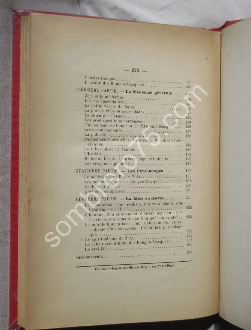 Le Roman Scientifique d'Emile Zola. La médecine et les Rougon Macquart. H. MARTINEAU - Image 6