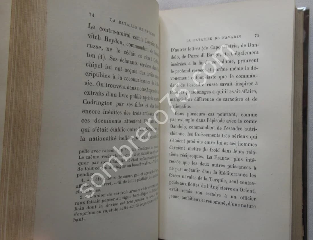 La Bataille de Navarin 1827 d'après les documents inédits. Bogdanovitch - Image 4