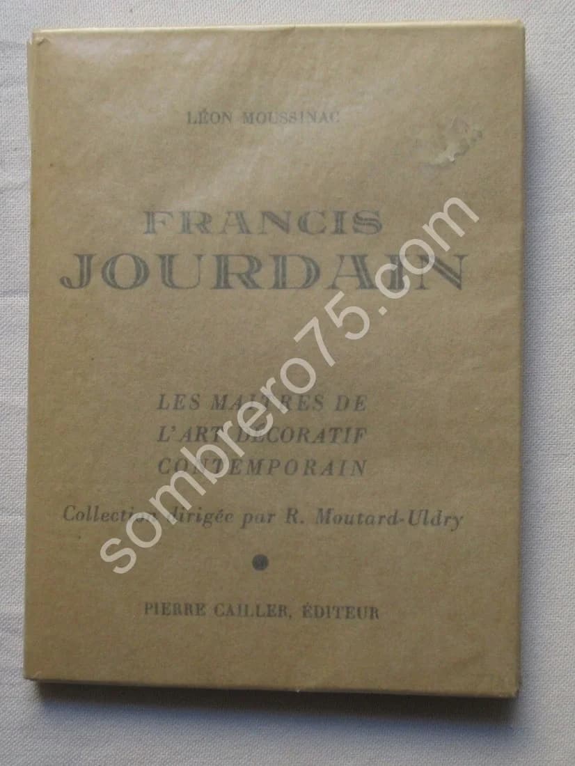 Francis Jourdain -. 1955