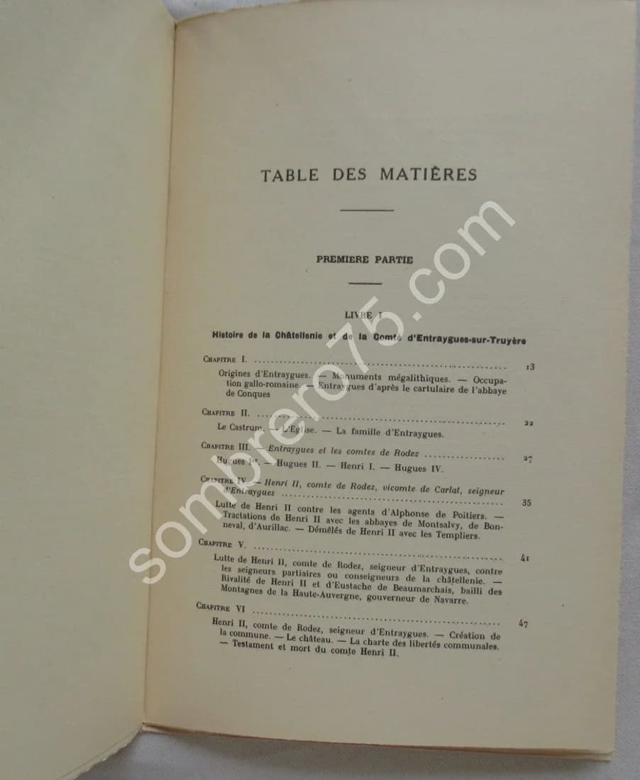 Histoire d'Entraygues sur Truyère. Abbé A. GINISTY - Image 7