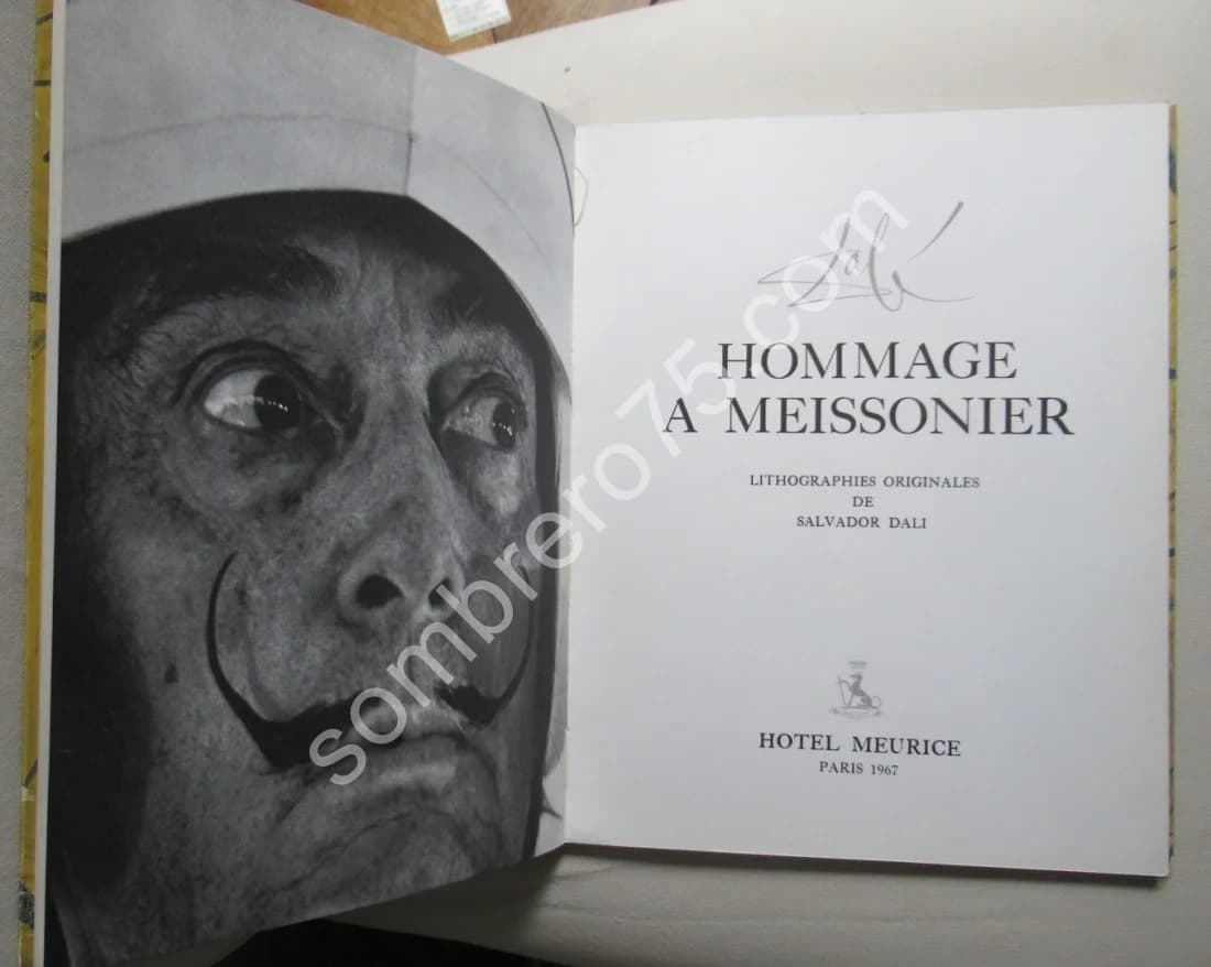 Manifeste en Hommage à Meissonier. Lithographies Originales - Image 3
