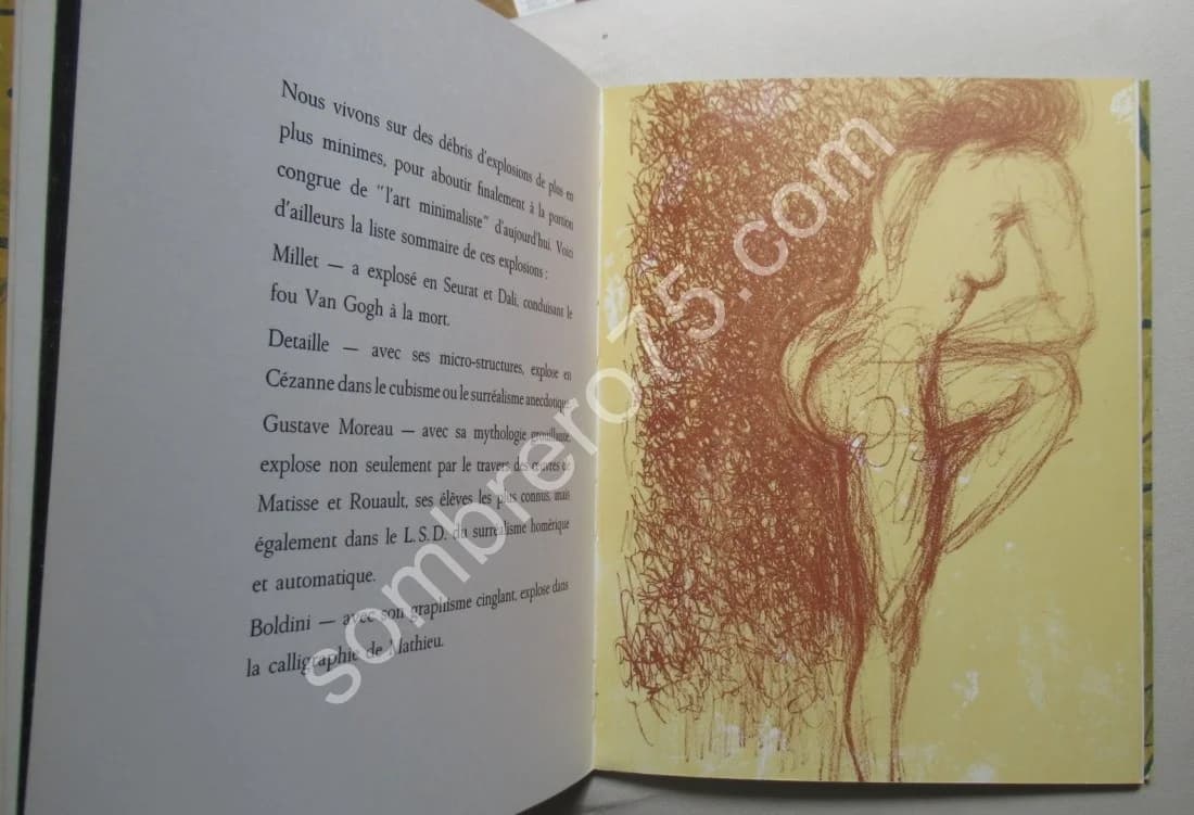 Manifeste en Hommage à Meissonier. Lithographies Originales - Image 5