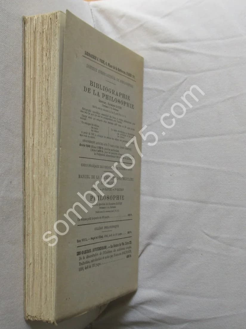 Livre des Directives et Remarques. ( ). Trad. A M GOICHON - Image 4