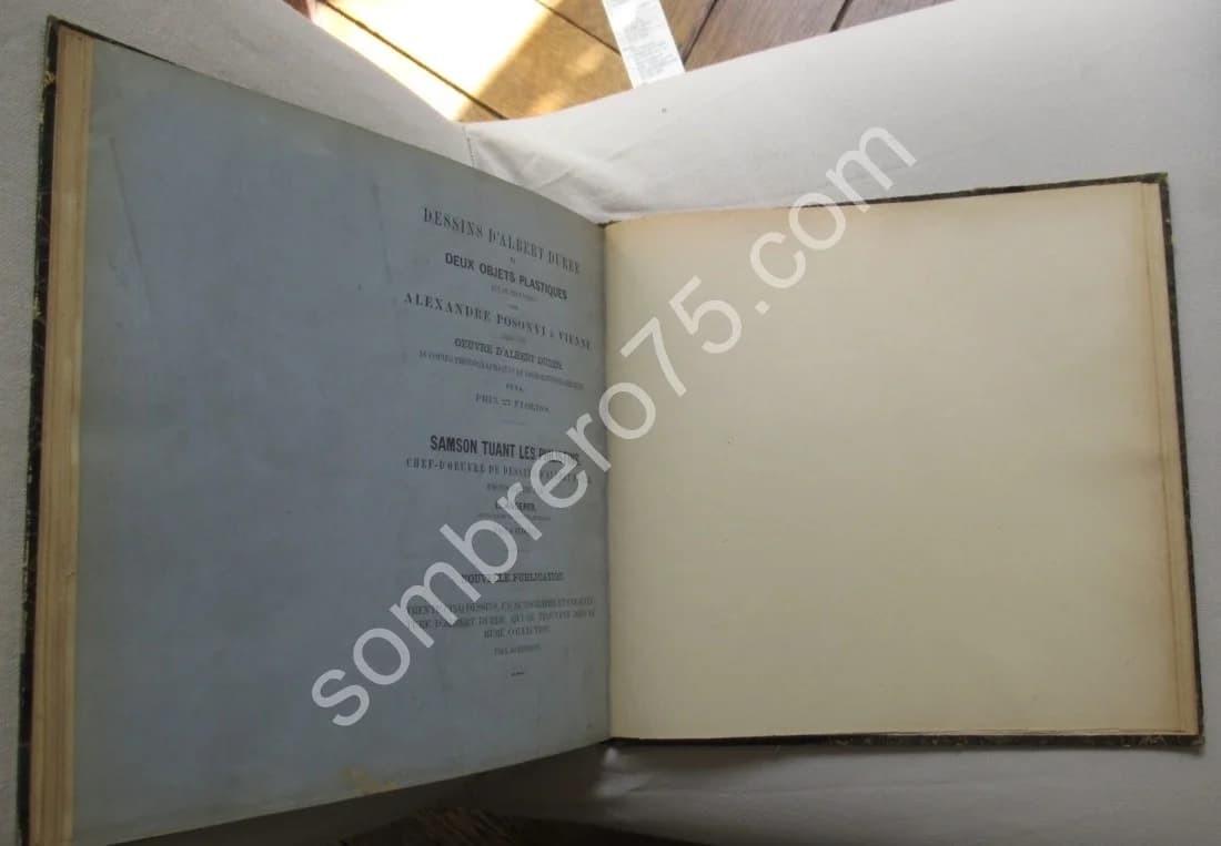 Catalogue de l'Oeuvre d' - formé par. 1867 - Image 6