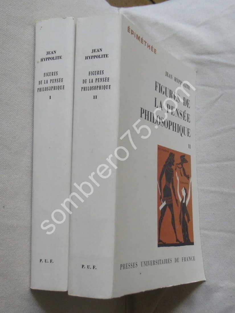 Figures de la Pensée Philosophique. - 2 Tomes - Image 2