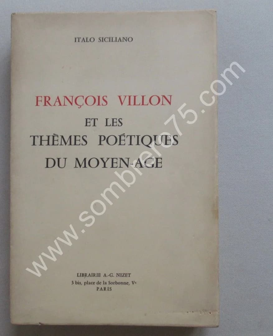 François Villon et les Thèmes Poétiques du Moyen-Age