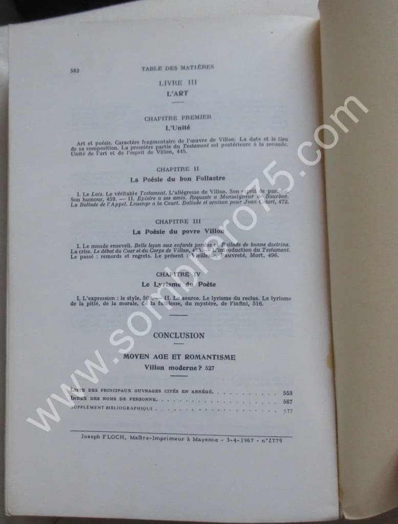 François Villon et les Thèmes Poétiques du Moyen-Age - Image 6