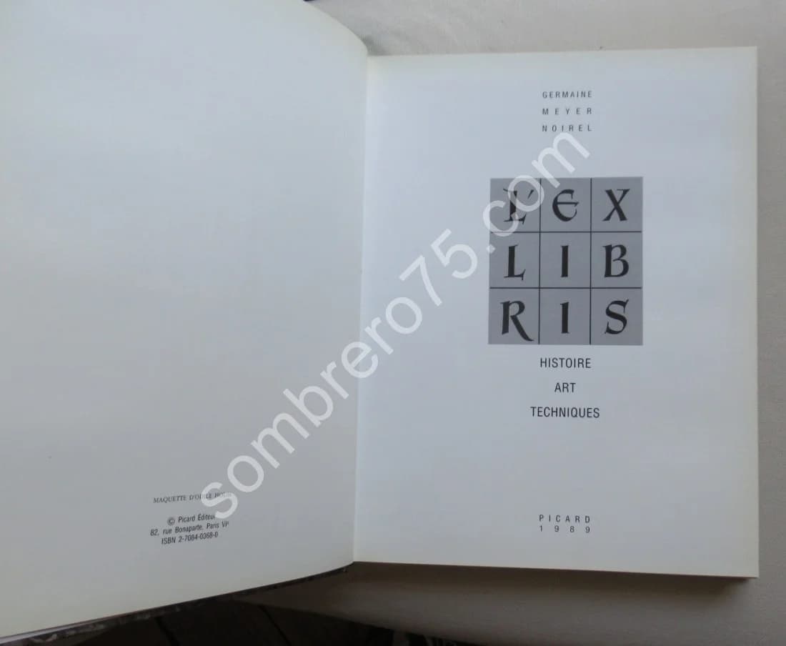 L'Ex Libris . Germaine MEYER NOIREL - Image 3