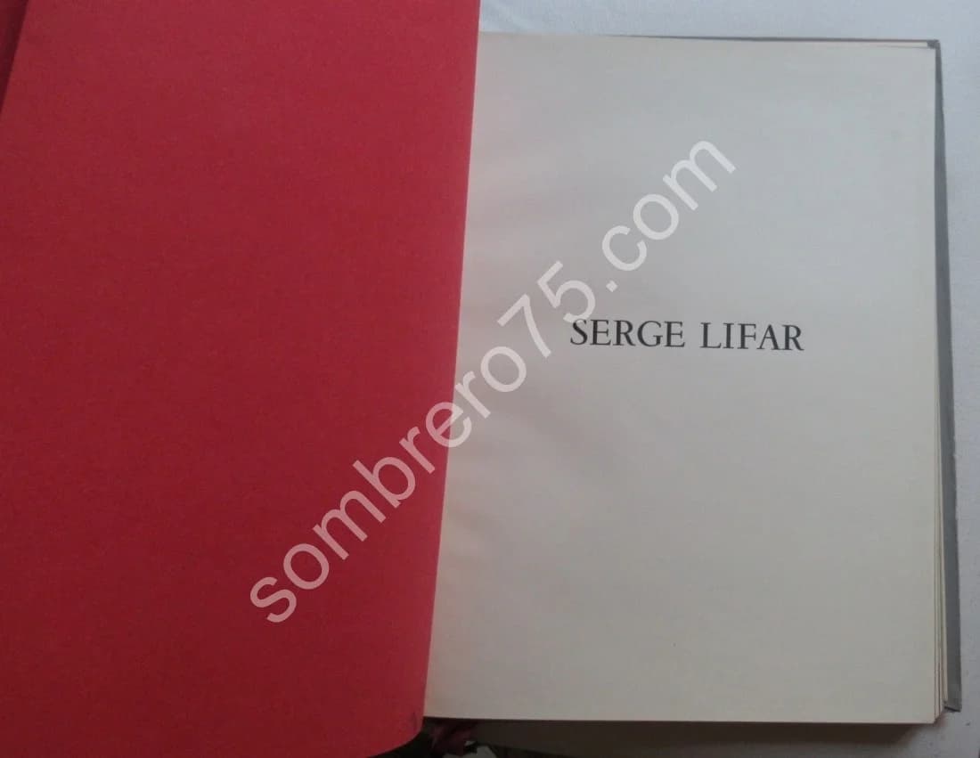 Serge Lifar à l'Opéra. J Cocteau. Pageot-Rousseaux - Image 2