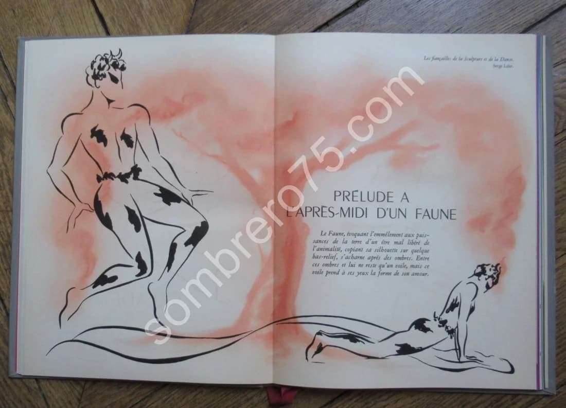 Serge Lifar à l'Opéra. J Cocteau. Pageot-Rousseaux - Image 4