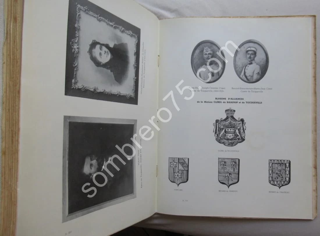 Histoire Généalogique des Clérel Seigneurs de Rampan Tocqueville. G.A. SIMON - Image 5