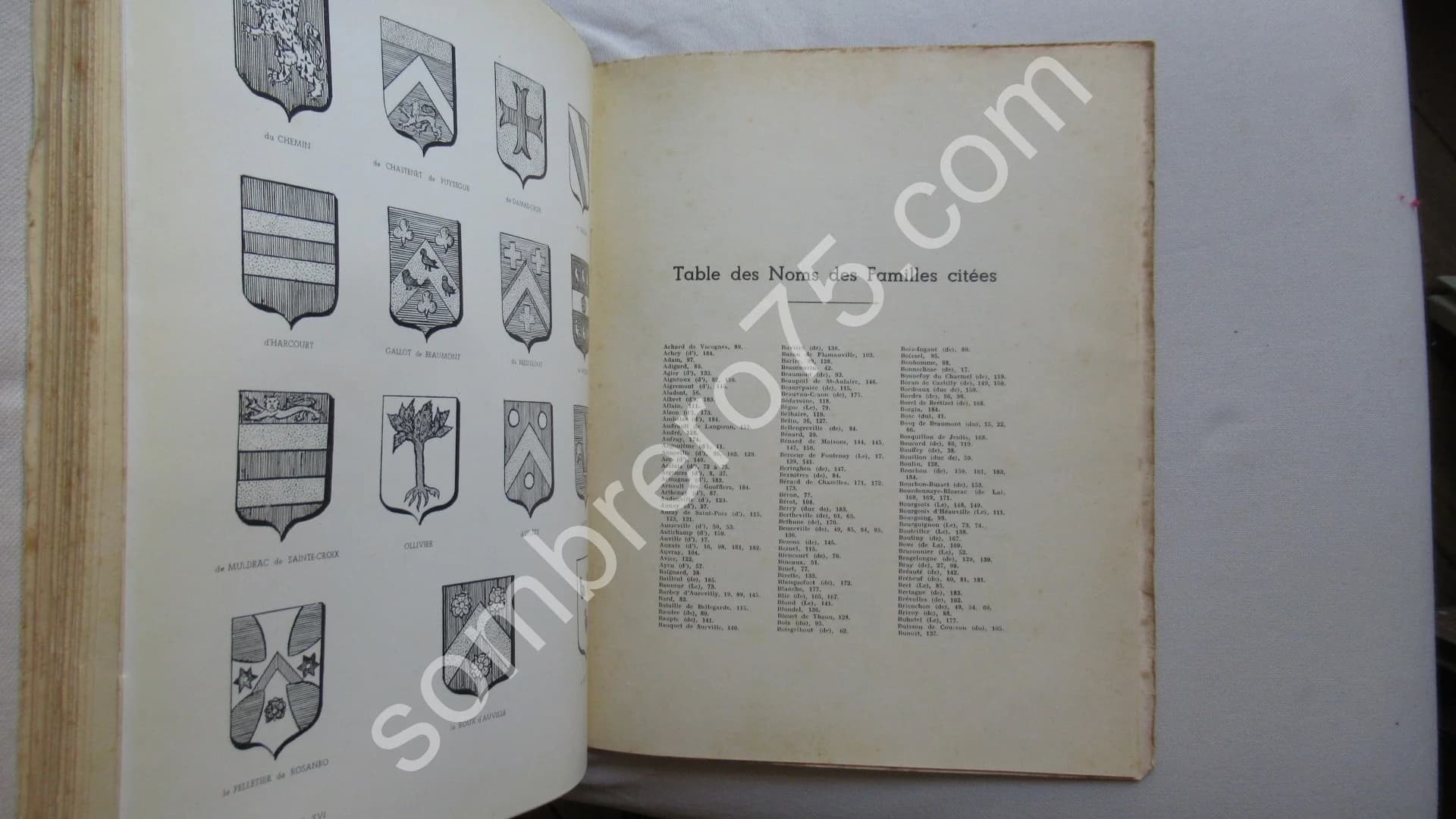 Histoire Généalogique des Clérel Seigneurs de Rampan Tocqueville. G.A. SIMON - Image 6