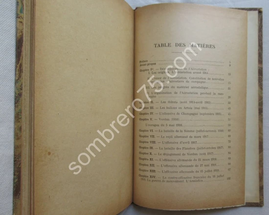 Historique des 1er et 2me Régiments d'Aérostation pendant la Guerre 1914-1918. Lt Colonel PATART - Image 7