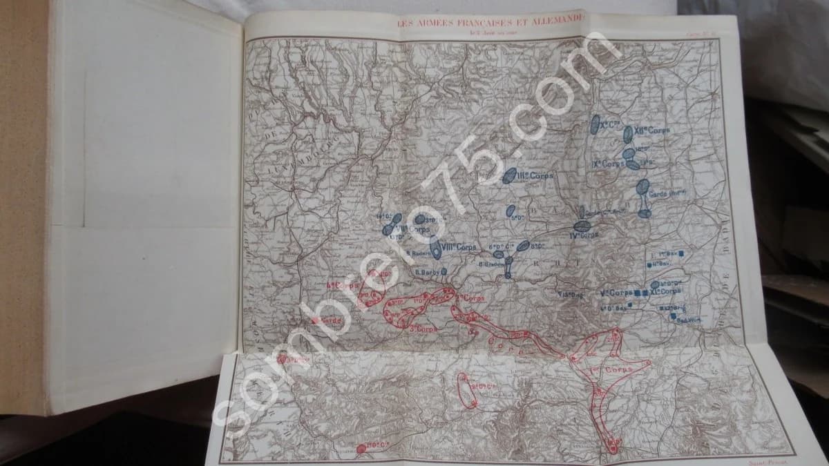 La Manoeuvre de Saint Privat. Général H BONNAL. 1904. Envoi - Image 7