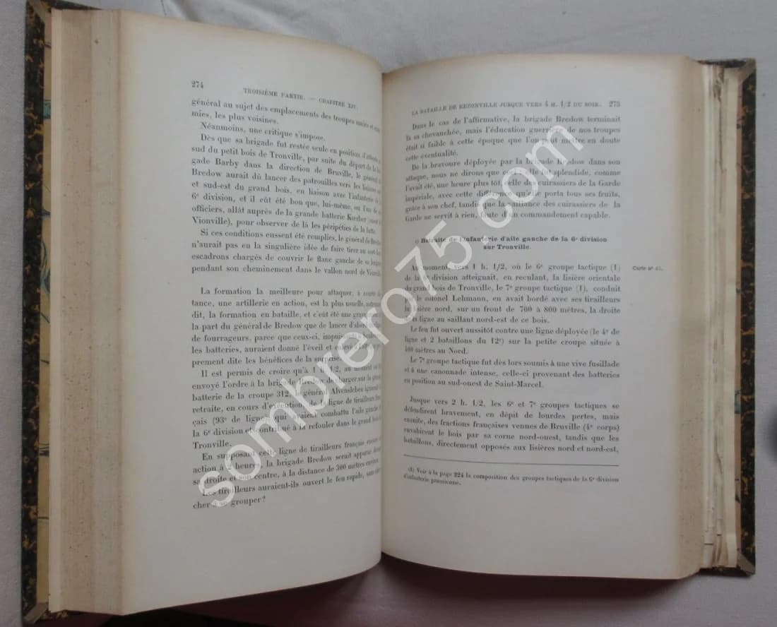 La Manoeuvre de Saint Privat. Général H BONNAL. 1904. Envoi - Image 9