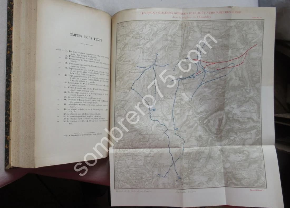 La Manoeuvre de Saint Privat. Général H BONNAL. 1904. Envoi - Image 10