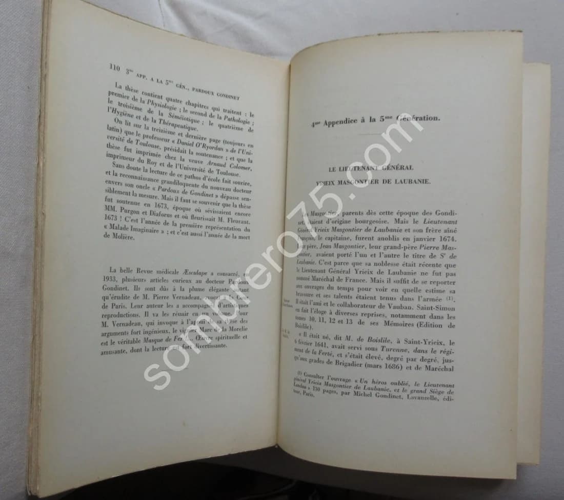 Histoire et Généalogie de la Famille Gondinet 1400-1933 - Image 4