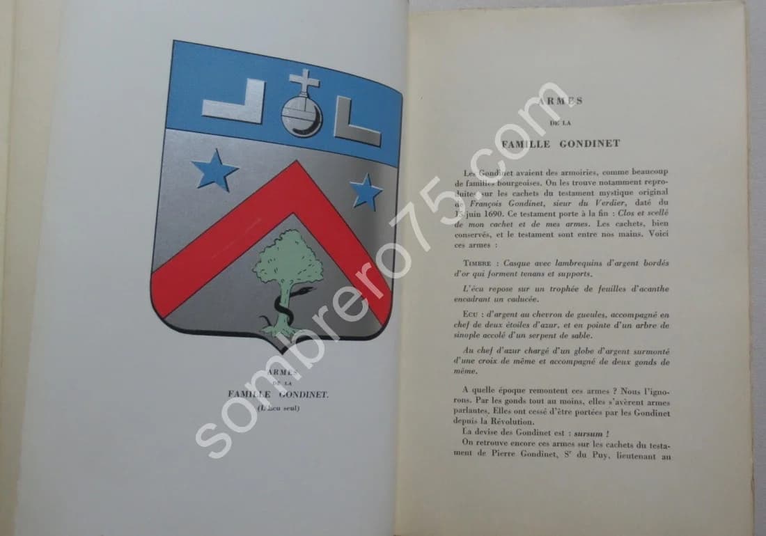 Histoire et Généalogie de la Famille Gondinet 1400-1933 - Image 9