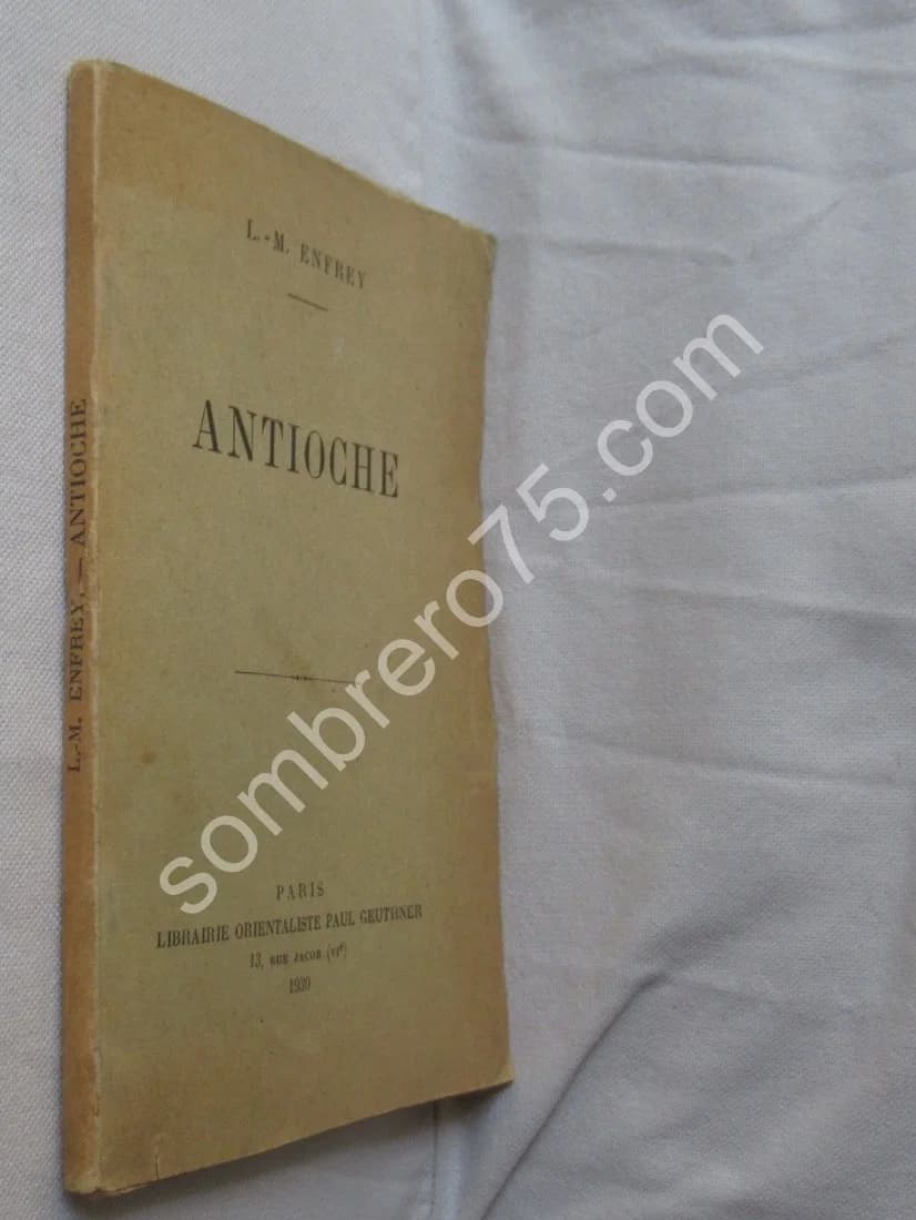 Antioche. L. M. ENFREY 1930 - Image 2