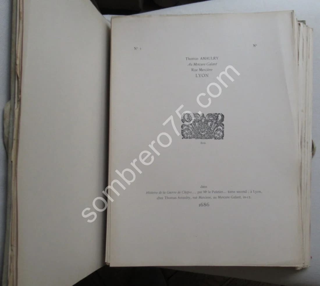 Marques de Libraires et d'Imprimeurs en France aux XVIIe et XVIIIe Siècles 1925 - Image 5