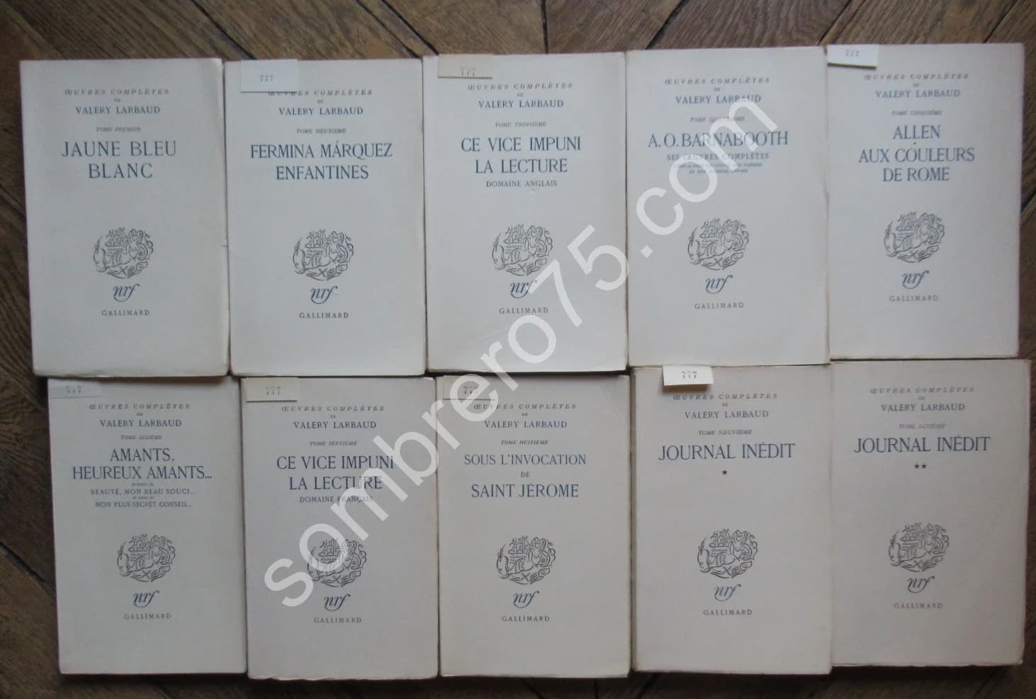 Oeuvres Complètes -. 10 Vol. E.O - Image 2