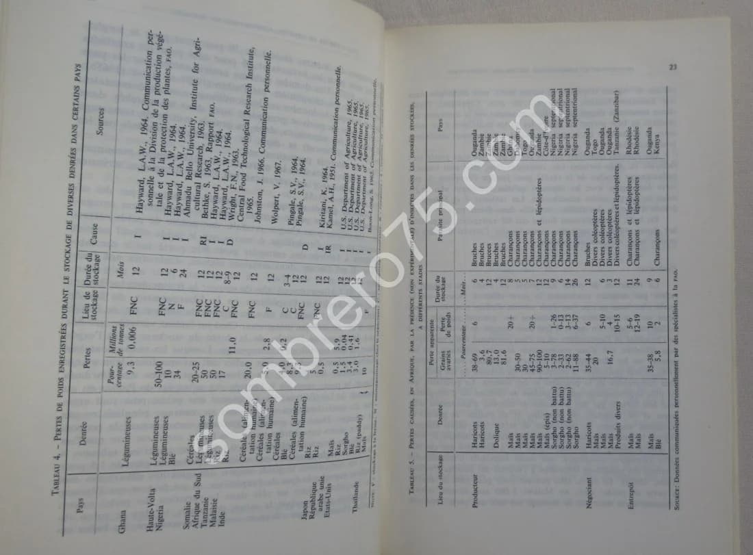 Manutention et Emmagasinage des Graines Alimentaires dans les régions - Image 6