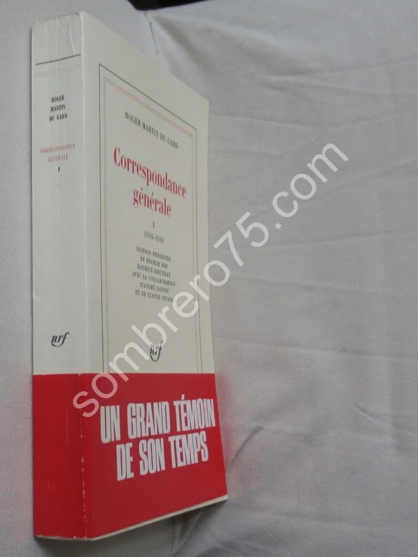 Correspondance Générale. Roger Martin du Gard. 8 Tomes - Image 4